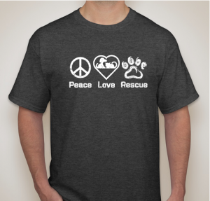 Peace Love Rescue Mens