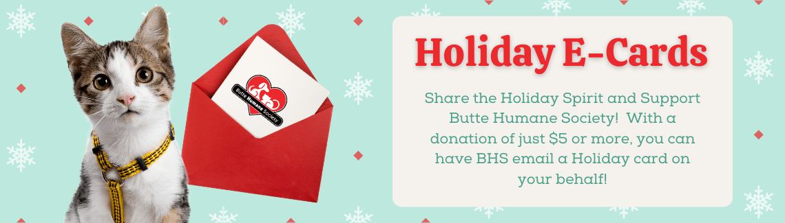 Butte Humane Society Holiday E cards